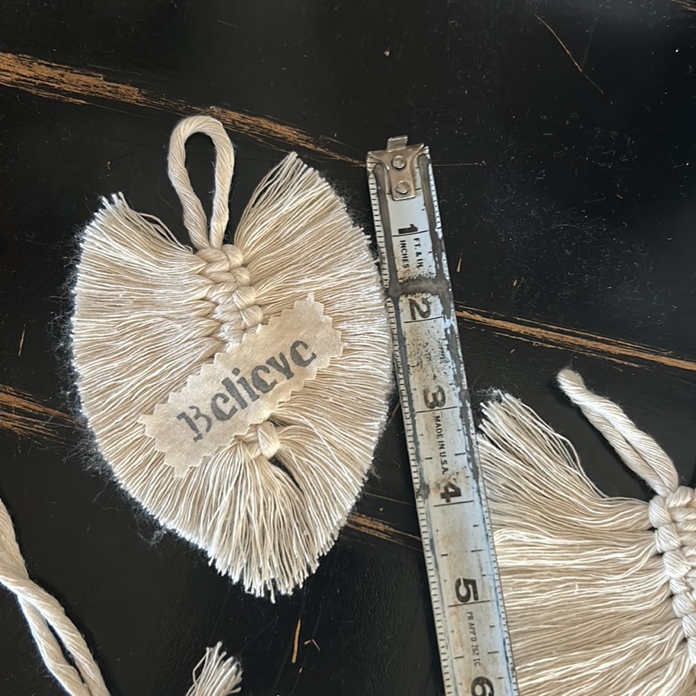 5 HANDMADE ORNAMENTS - Picture 3 of 12